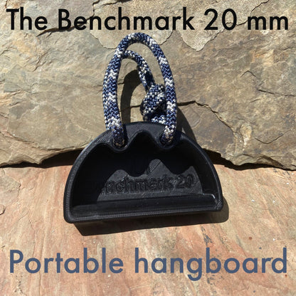 The Benchmark 20 mm Portable Hangboard